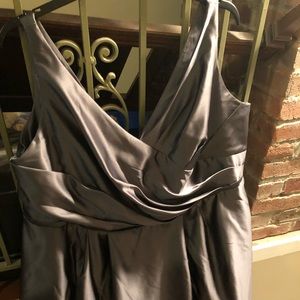 David’s Bridal bridesmaid dress with pockets